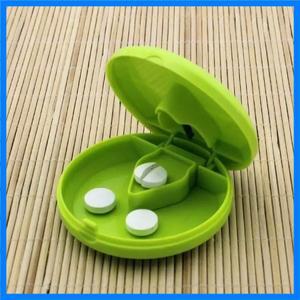 휴대용 알약 커터 분배기 분할 저장 의학 컷 구획 상자 홀더 여행 알약 케이스 의학 약물 알약 컨테이너