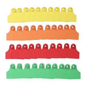 돼지 이표 염소 파란색 번호 숫자 밴드 이어태그 펜치 50세트 충전식 젖소 축산용품