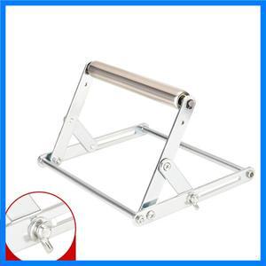 접이식 스테인레스 스틸 스탠드, 롤러 1 개, 조정 가능한 절단기, 지지대 프레임 소재, 절단용 브래킷