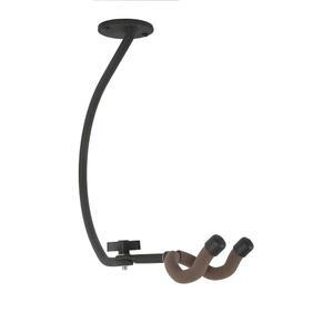 스트링 스윙 기타 걸이 - 전기 어쿠스틱 및 베이스 기타용 천장 마운트 홀더 스탠드 액세서리 홈 또는 스튜디오 벽 하드 케이스 없이 안전한 악기 CC28RL-K