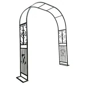 대문 정원 아치 식물 철제 넝쿨 야외 가든 지지대 터널형 장미