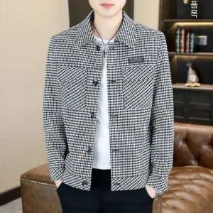 남사친 외 칼라 하운드투스 자켓 얇은 패피1