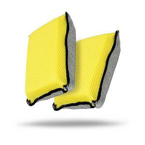 및 세척을 위한 Maxshine 범용 흡수성 초부드러운 없는 마이크로파이버 디테일 자동 스크래치 어플리케이터 패드 양면 u2013 스펀지