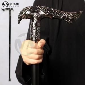 지팡이 라운드 보조 금속 도구 튼튼한 보행 미끄럼방지 메탈스틱 시나노 기본 교체 팬서