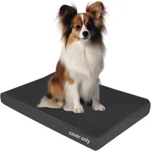 내구성이 뛰어난 지퍼가 달린 교체용 세탁 가능 방수 반려동물 침구 커버 실내 실외용 30 X20 X4 헤비 듀티