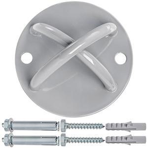 서스펜션 스트랩용 Faswin 월 마운트 브래킷, 링용 천장 앵커 X 마운트, 체중 근력 운동 시스템, 요가 스윙 및 복싱 장비