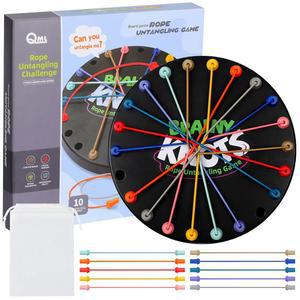 브레인 노트 로프 풀기 게임 꼬인 퍼즐 전략 보드 챌린지 스트링 앙 끈 장난감