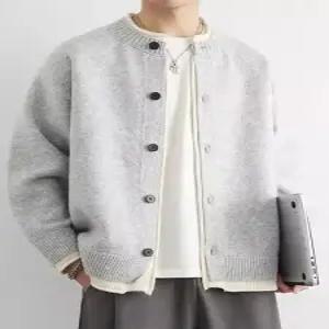 남사친 니트 가디건 반넥 봄가을 스웨터 패피3