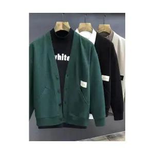 남친 가디건 니트 카디건 재킷 봄가을 스웨터 캐주얼 상의 패피3