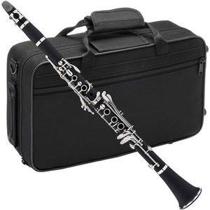 클라리넷 배우기 입문용 학교 레슨 라이트백 다용도 Bb 관악기 검정 니켈 시험 초보자