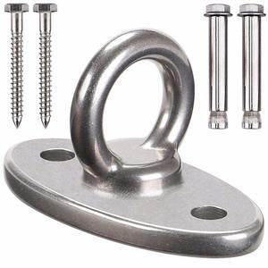 서스펜션 스트랩 트레이너용 베네라벨 벽 천장 마운트 브래킷, 2800파운드 용량, 체중 근력 운동 시스템, 에어리얼 요가 스윙, 저항 밴드, 해먹, 배틀 로프, 복싱 장비