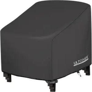 UltCOVER 스태커블 파티오 의자 커버 - 방수 야외 스택 최대 26W x 30D 45H 인치 발크