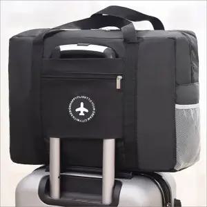 보스턴백 여행용 캐리어 결합 보조가방 지퍼 포켓 수납 OSX9+6lGf