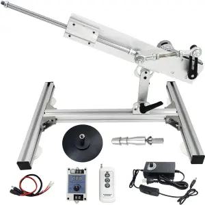 JQDML 왕복 사이클 선형 액추에이터 텔레스코픽 모터 24V 160rpm 고토크 30lbs 스트로크 30mm-150mm 조절