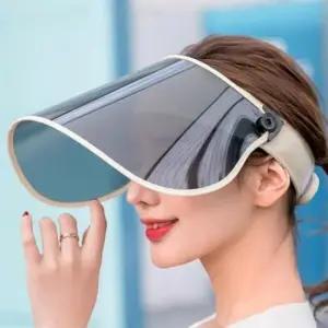 광주리 여름 모자 챙넓은 쌀쌀이 여성 썬캡