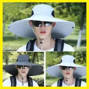 남자 챙넓은 모자 큰챙 헬리콥터 사파리 농사