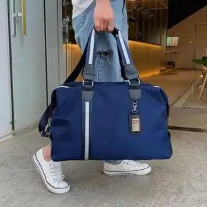 트래블 보스턴백 여행용 가방 엣지라인 네이비