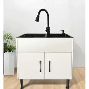 손빨래 싱크대 업소용 상판 보조 개수대 사무실 간이 다용도실