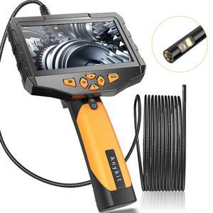 차량정비 엔진룸 하수구 카메라 산업용 유연선 길이10m 실린더 내시경 고화질 내부