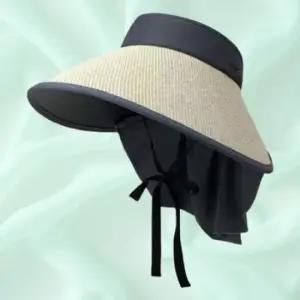 [패션] 작업용 햇빛 가리개 얼굴 보호 캡 햇빛가리개