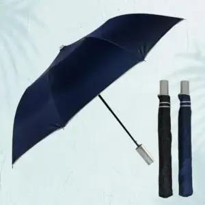 [패션] 폴리 자동 우산 실버 2단 58x8 각인 우양산