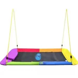 원형 그네 정원 팬션 캠핑장 안뜰 놀이터 해먹 스윙