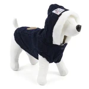 다팔래용  모자달린 애견 강아지옷 강아지후드조끼 털조끼 강아지조끼 애견의류 애견옷 애완의류 애견후드