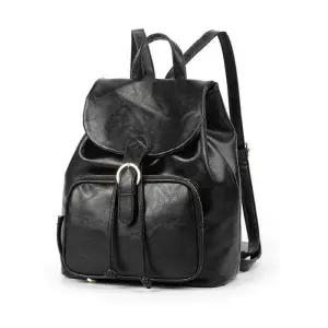 [신상오픈런]여대생 직장룩 가죽 백팩 끈 주머니 백팩 (33705457)