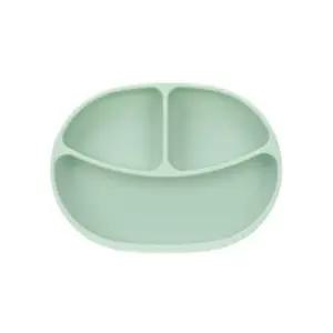 에.디.슨 이유식 아기 자기주도 연습용 흡착 식판 민트