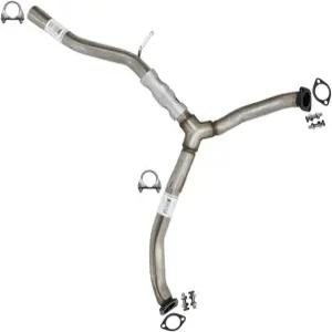 배기 Y파이프 2007 마쓰다 CX9 3.5L 20082015 3.7L 스테인리스 스틸 북동부 개스킷 클램프 볼트 키트 포함