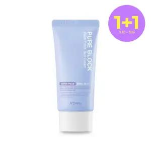 [1+1][어퓨] 퓨어 블록 내추럴 워터프루프 선크림 50ml