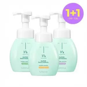 [1+1][미샤] 수퍼 판테놀 버블 클렌저 (3종 택1)