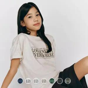 [지오다노주니어] 03095524 코튼 저지 프린트 반팔티(굿에너지)