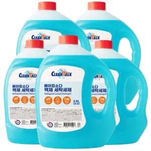 크린톡 베이킹소다 액체세제 2.5L 5개 중성 세탁세제
