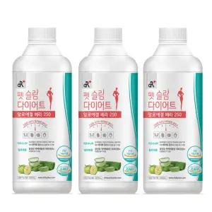 펫슬림 다이어트 알로에겔 베라250 1000mlx3병