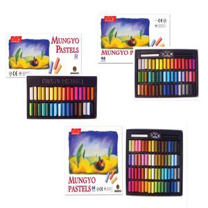 문교 소프트 사각파스텔 24/32/48/64색