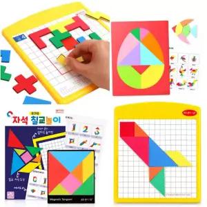 자석나라 양면 칠교 모형놀이마당 펜토미노