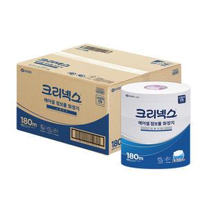 크리넥스 물에잘녹는 에어셀 점보롤 화장지 휴지 180M 3롤 4팩 45375