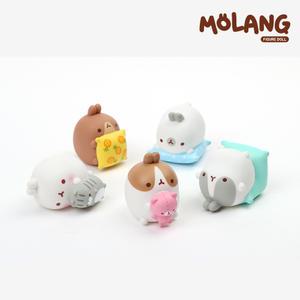 몰랑이 몰랑 피규어세트 토끼 뒹굴뒹굴 일요일
