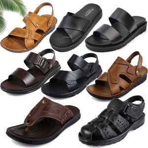 [바네토] 여름 슬리퍼 샌들 캐주얼 쪼리 남성 여성 사무실 일상용 외출  바캉스 스포츠 쪼리 정장슬리퍼 샌들 소가죽 남성 여성