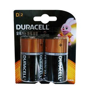 듀라셀 D사이즈(LR20)2알 카드타입