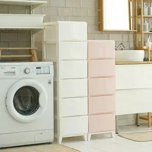 [보노하우스]모던 에센셜 플라스틱서랍장 6단