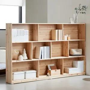 삼나무 원목 2000 가로 책장 DF912057