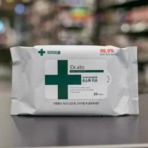 [신세계 규격](의정부점)햅스토어) 닥터아토 손소독 티슈 20매36개(1박스)