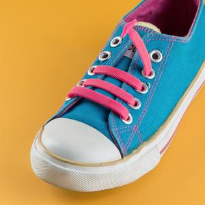 국산 플라이토 실리콘 신발끈 유아 운동화끈 12P