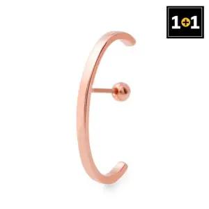 [메리그린] 14K 골드핀 시크 하프링 피어싱 한쪽판매 1+1