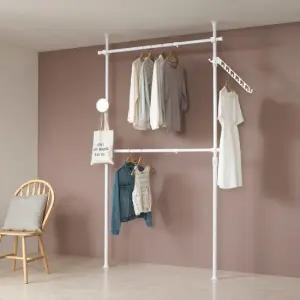 왕자 와이드2단조절행거38mm-955