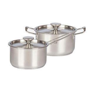 IH 스테인레스 냄비 2종세트/양수 편수 라면냄비 3중