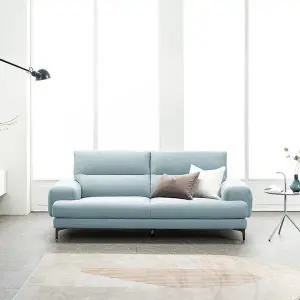 밀란 3인 카시미라 패브릭 소파