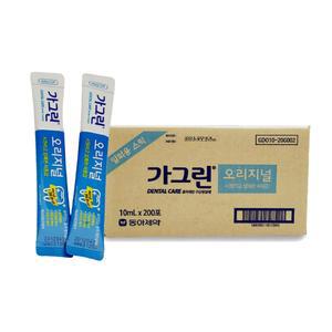 가그린 10ml 스틱형 200포 오리지널/후레쉬라임 휴대용 가글 구강청결제